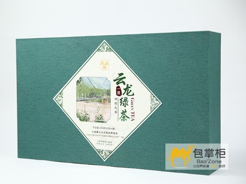 飲自然之靈氣，品閑云之幽悠！云龍大栗樹(shù)大山頭茶廠(chǎng)云龍綠茶禮盒定做